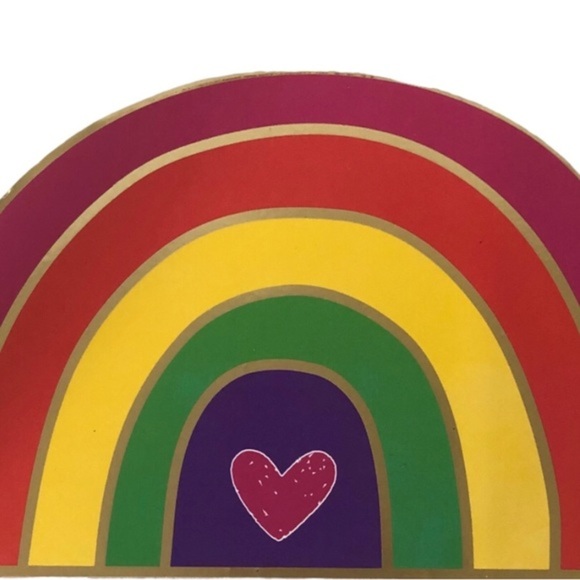 2pack set‎ of Rainbow half moon paper weight table decor - Picture 3 of 13